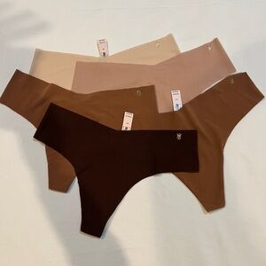 Lot of Victoria Secret thong panties - L - NWT